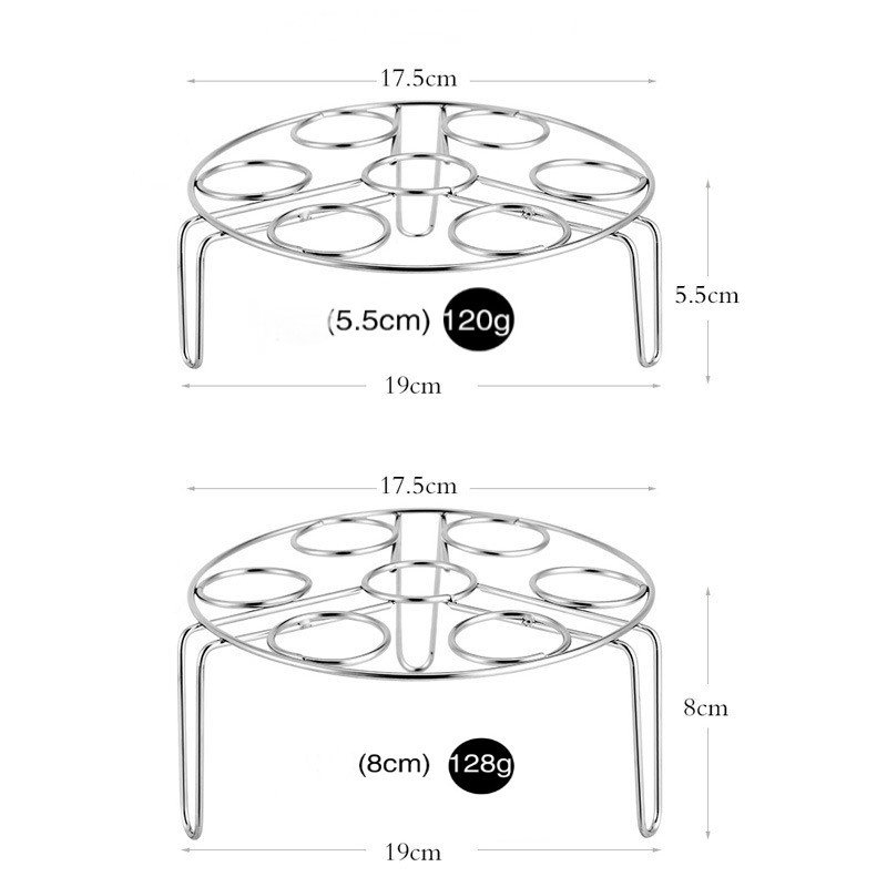 Vỉ hấp trứng inox tiện dụng cho nhà bếp - Vỉ hấp trứng không gỉ