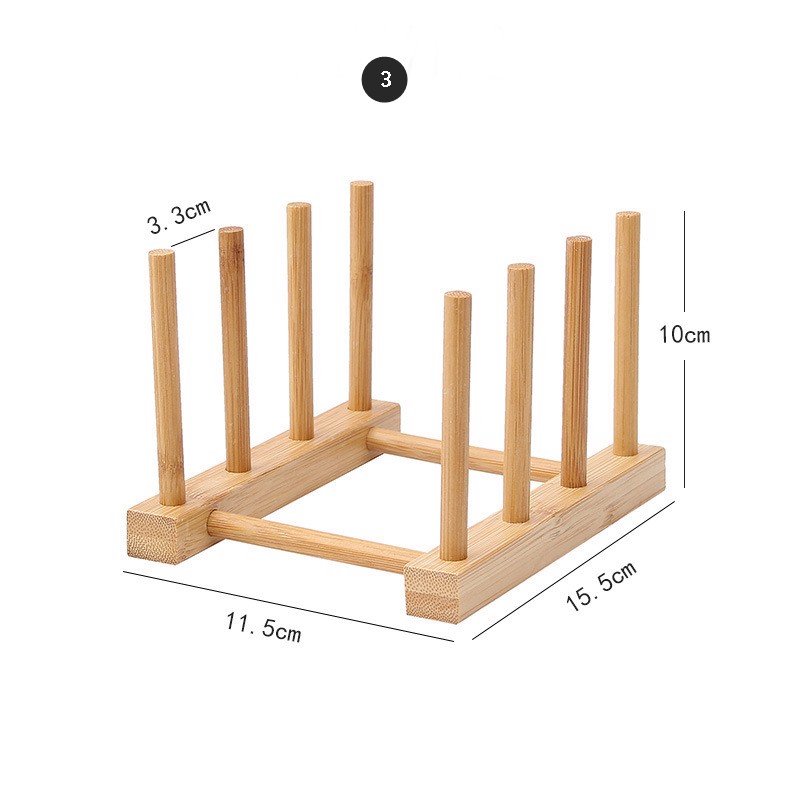 Lót nồi 2 lớp tre xuất Hàn Quốc - dế lót chống nóng, bóng, trượt