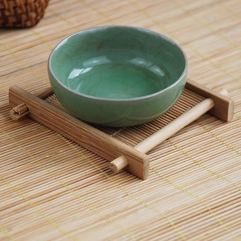 Lót cốc tăm tre - The bamboo - Mây tre đan